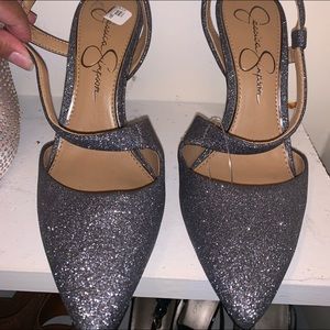 Jessica Simpson sparkle heels
